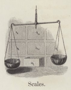 Vågar (gravyr) av English School