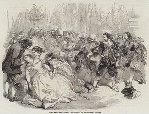 Scen från "La Traviata" på Her Majesty