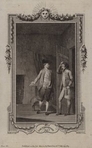 Scen från The Life and Adventures of Joe Thompson, av Edward Kimber av English School
