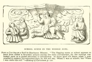 Skolscen under medeltiden av English School