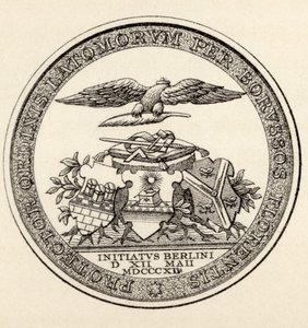Seal of the Masons of Berlin, 1812, från 