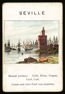 Sevilla (färg litho) av English School