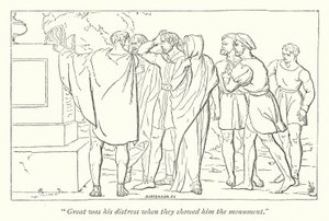 Shakespeares Perikles, Prince of Tyre; Cleon visar Perikles Marinas grav (gravyr) av English School