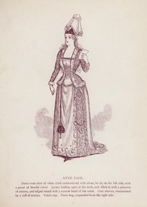 Shakespeares The Merry Wives of Windsor: Anne Page (litho) av English School