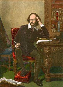 Shakspeare (gravyr i färg) av English School