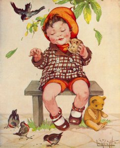 Dela och dela lika (färg litho) av English School