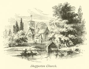 Shepperton kyrka av English School