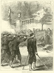 Att skjuta kommunister, 1871 av English School