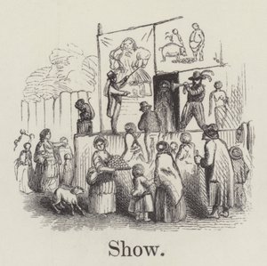 Visa (gravyr) av English School