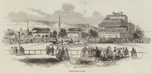 Shrewsbury Races (gravyr) av English School