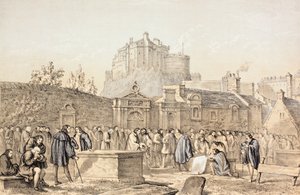 Signing the Covenant in Greyfriars Churchyard, Edinburgh 1638, från 