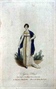 Signora Collini (f.1784), första sångerska vid King