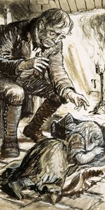 Silas Marner och Eppie av English School