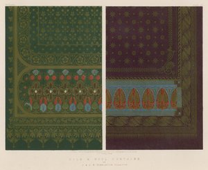 Silk and Wool Gardiner av J och J S Templeton, Glasgow av English School