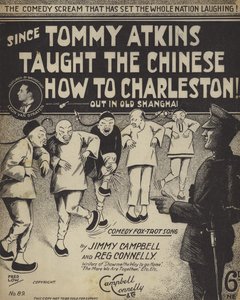 Sedan Tommy Atkins Lärde kineserna hur man Charleston ute i Gamla Shanghai av English School