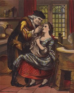 Sjung en sång av sixpence (färg litho) av English School