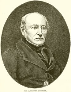 Sir Alexander Cockburn av English School