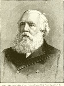 Sir Austen H. Layard av English School