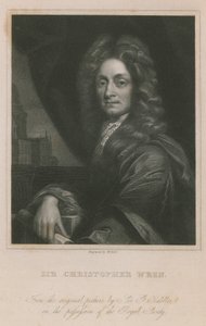 Sir Christopher Wren av English School