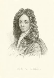 Sir Christopher Wren av English School