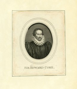 Sir Edward Coke av English School