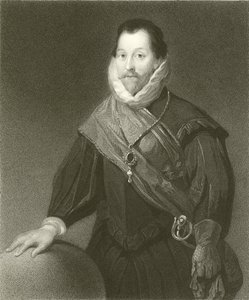 Sir Francis Drake av English School
