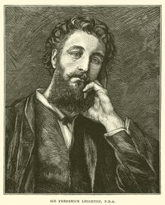 Sir Frederick Leighton, PRA (gravyr) av English School