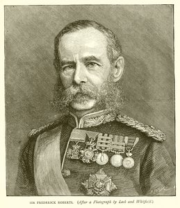 Sir Frederick Roberts av English School