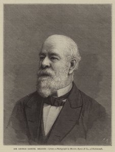Sir George Samuel Measom (gravyr) av English School
