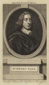 Sir Henry Vane av English School