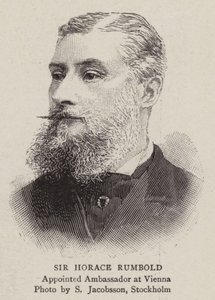 Sir Horace Rumbold (gravyr) av English School