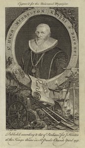 Sir Hugh Myddelton, riddare och baronet av English School