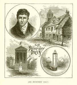 Sir Humphry Davy av English School