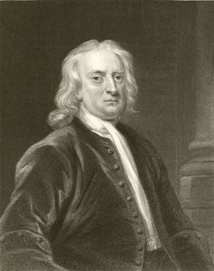 Sir Isaac Newton av English School