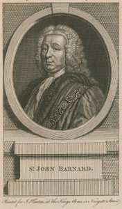 Sir John Barnard, borgmästare i London av English School