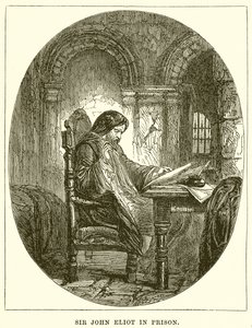 Sir John Eliot i fängelset av English School