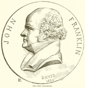 Sir John Franklin av English School
