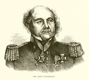 Sir John Franklin av English School