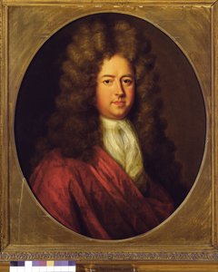 Sir John Gascoigne, 5:e baronet (1661-1728) (olja på duk) av English School