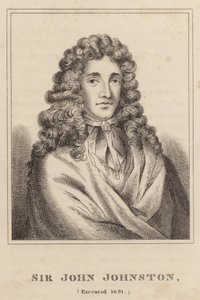 Sir John Johnston, avrättad 1691 av English School