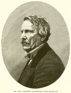 Sir John Lawrence (efteråt Lord Lawrence) av English School