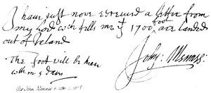 Sir John Mennes, f 1598, d 16701 av English School