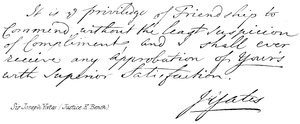 Sir Joseph Yates (Justice K Bench) av English School
