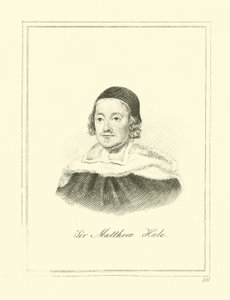 Sir Matthew Hale av English School