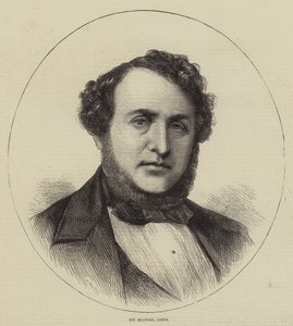 Sir Michael Costa (gravyr) av English School