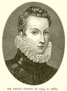 Sir Philip Sidney (F. 1554, D. 1586) av English School