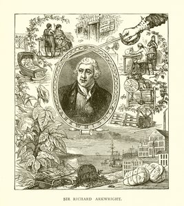 Sir Richard Arkwright av English School