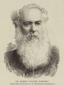 Sir Robert Palmer Harding (gravyr) av English School