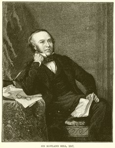 Sir Rowland Hill, 1847 av English School