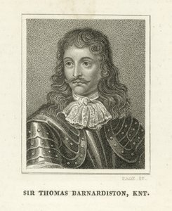 Sir Thomas Barnadiston (gravyr) av English School